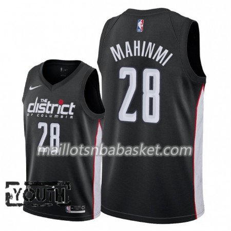 Maillot Enfant Washington Wizards Ian Mahinmi 28 2018-19 Nike City Edition Noir Swingman